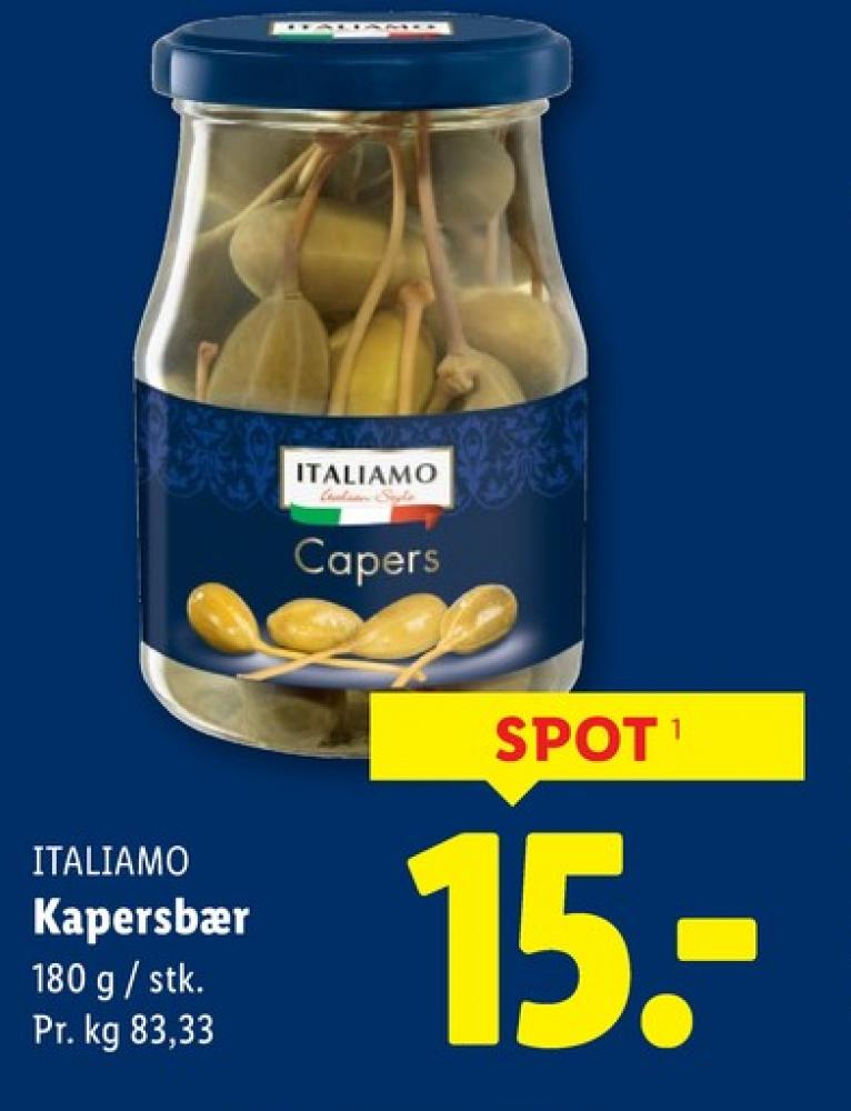 Italiamo, Kapersbær