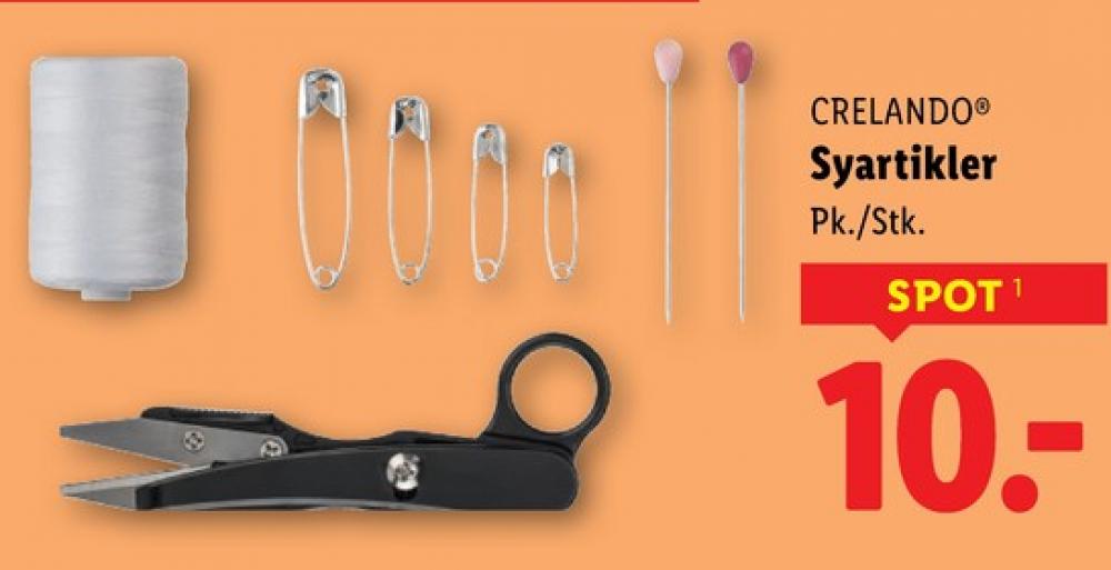 Crelando, Syartikler