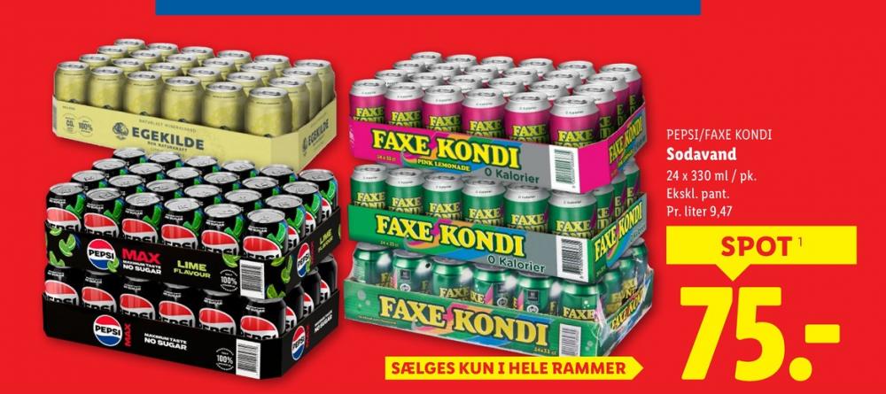 Pepsi Max, Cola 24 pk.