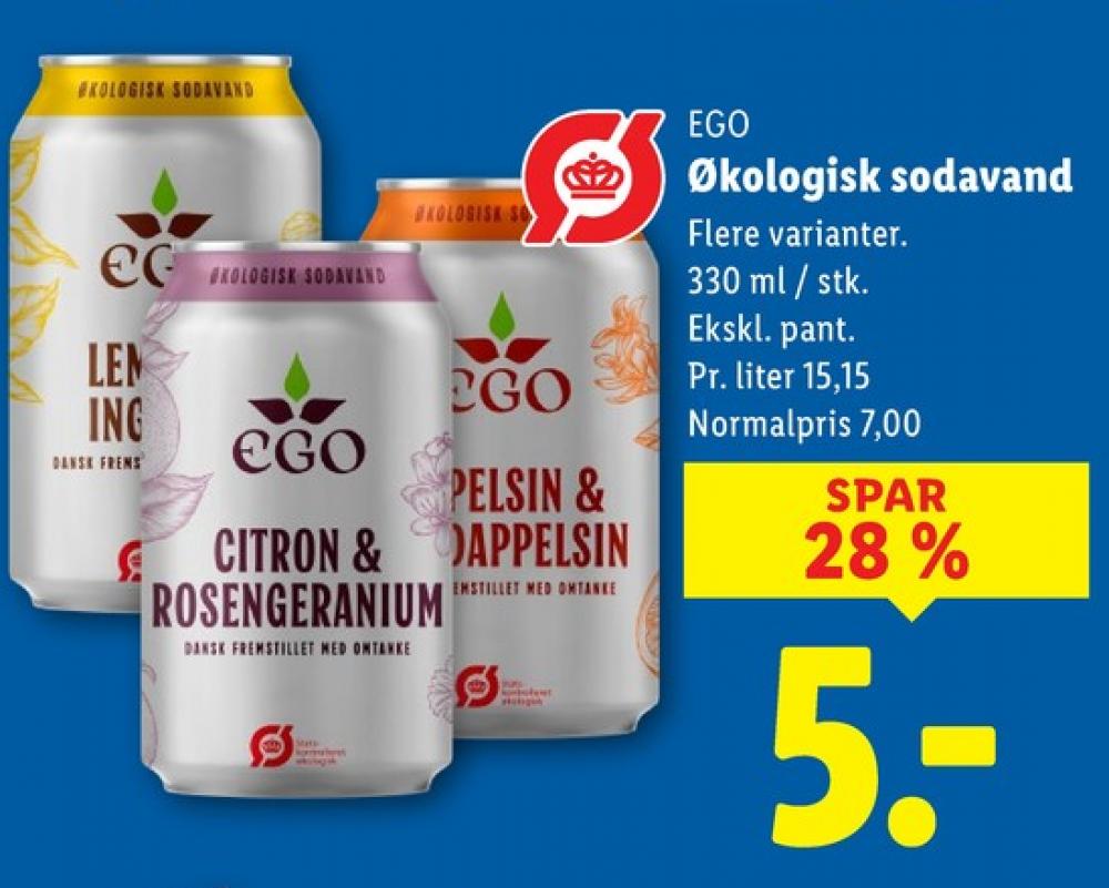 EGO Appelsin & Blodappelsin, Sodavand