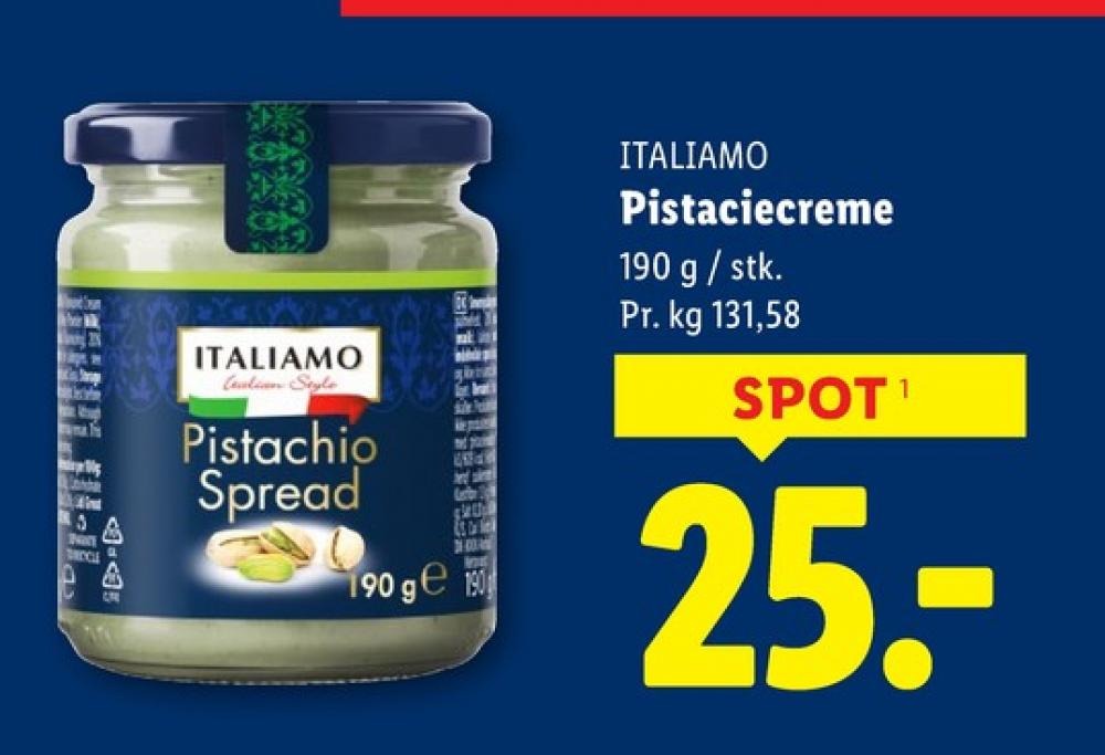Italiamo, Pistaciecreme