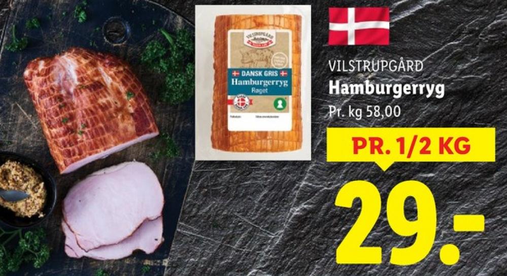 Vilstrupgård, Hamburgerryg