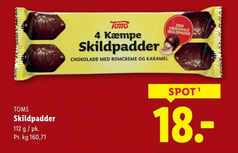 Toms Kæmpe Skildpadder, Chokoladeskildpadder