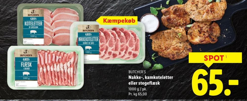 Butchers, Nakkekoteletter