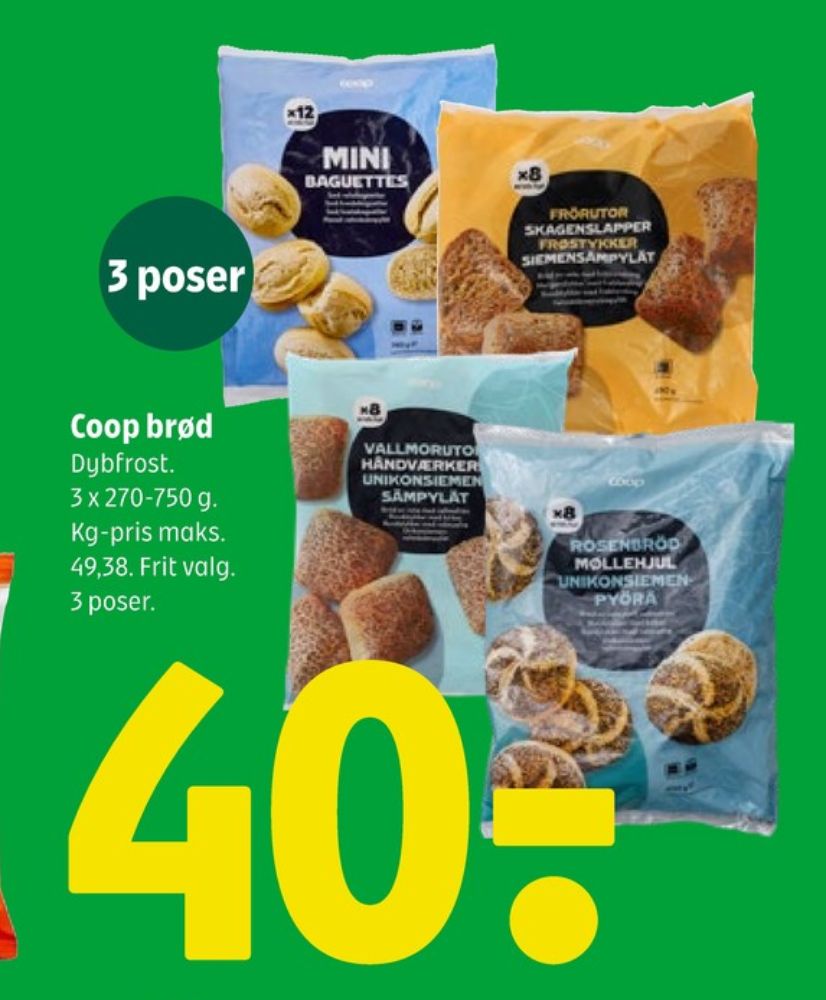 Coop, Mini Baguetter