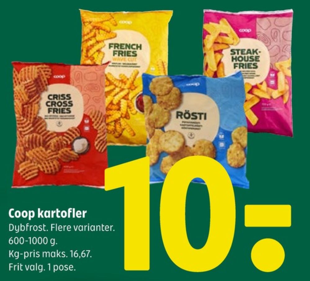 Coop, French Fries Wave Cut