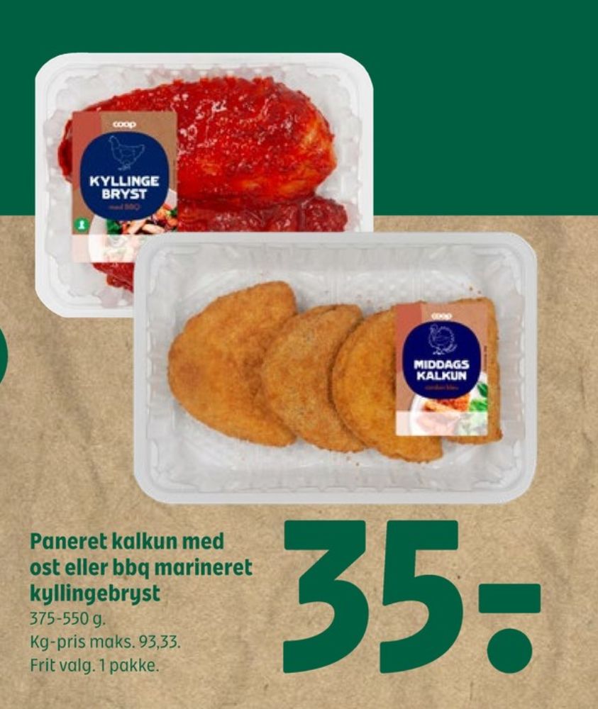 Coop, Kyllingebrystfilet