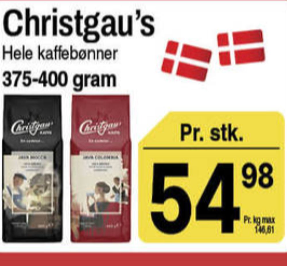 Christgau Java Colombia, Kaffebønner