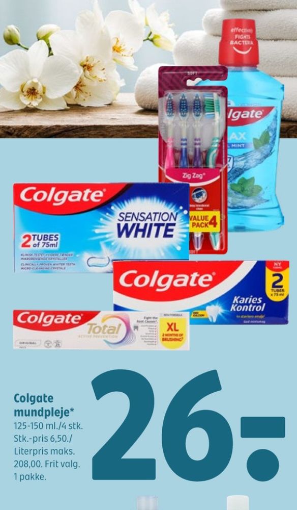 Colgate, Tandbørste