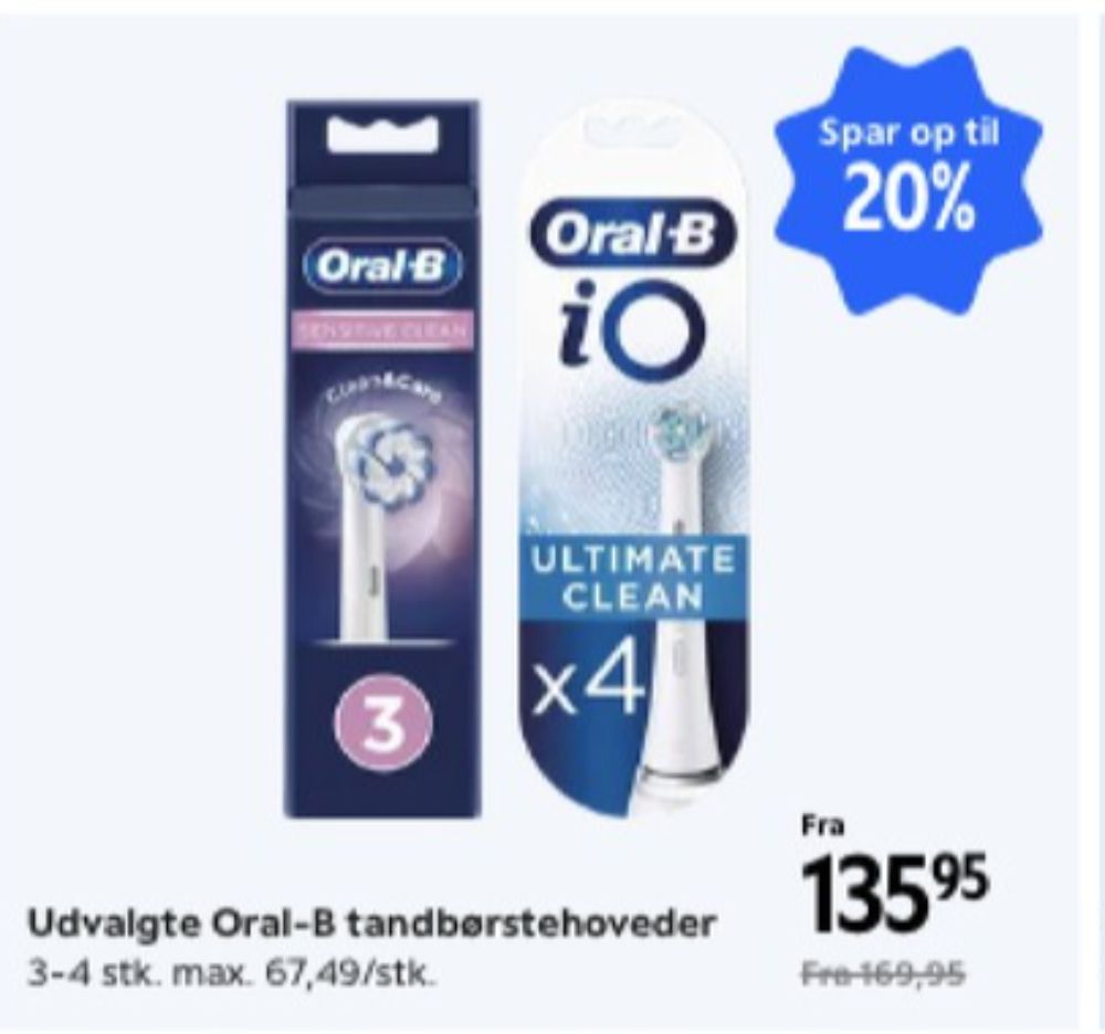 Braun Oral-B, Børstehoveder