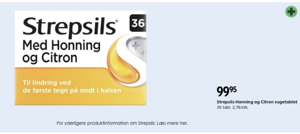 Strepsils, Halstablet