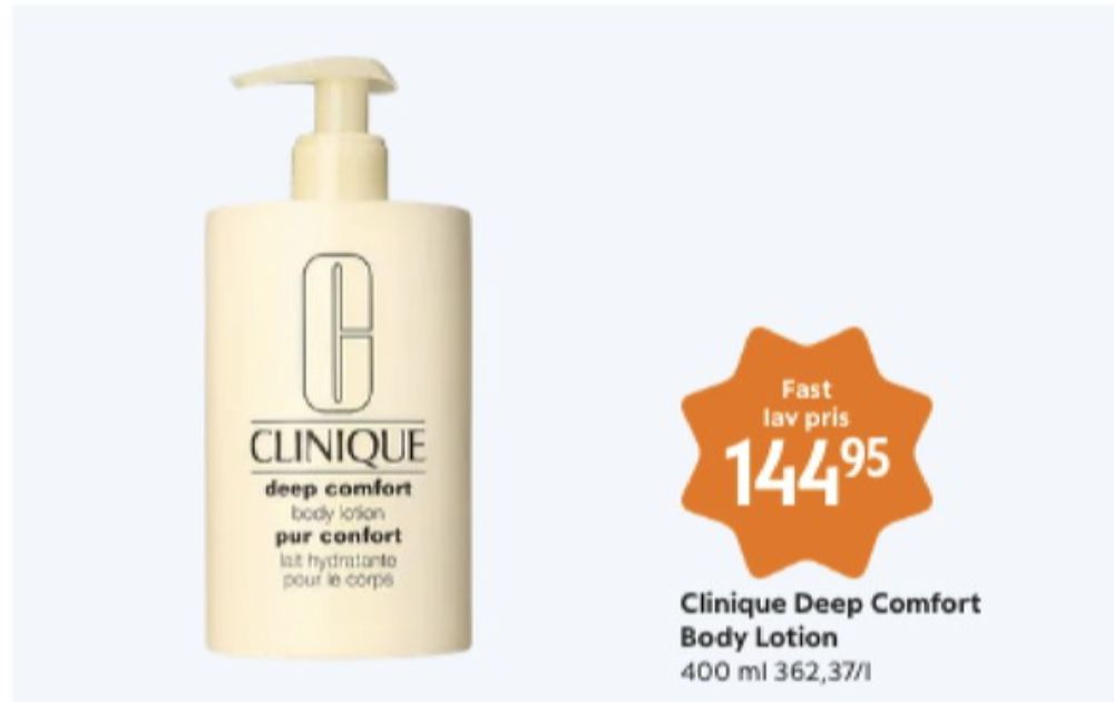 Clinique, Bodylotion