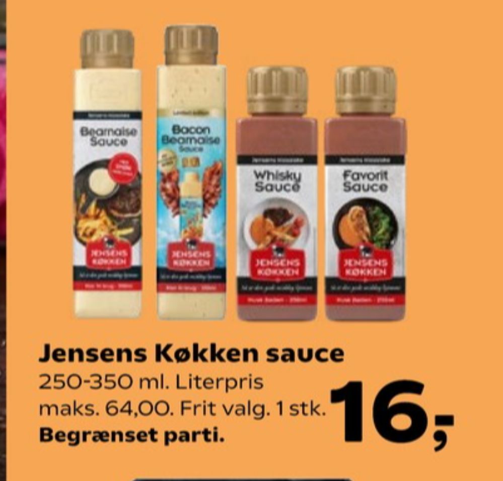 Jensens Køkken, Bacon Bearnaisesauce