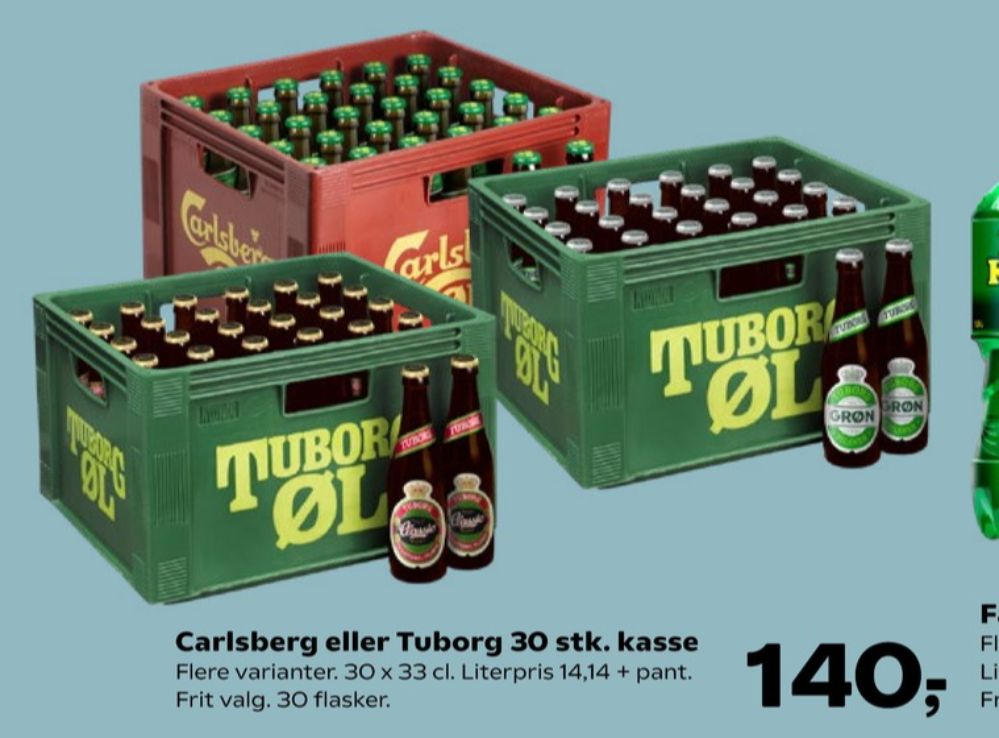 Tuborg Grøn, Øl