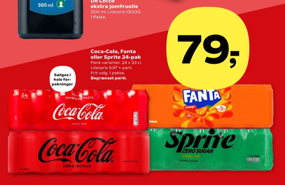 Coca Cola, Cola 24 pk.