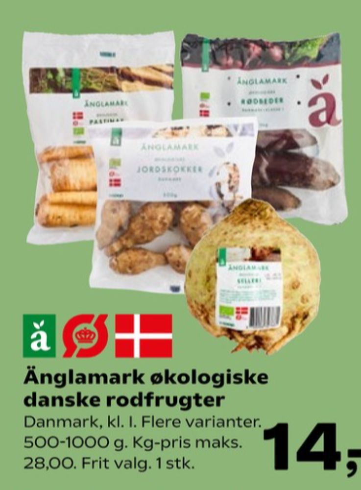 Änglamark, Rødbeder