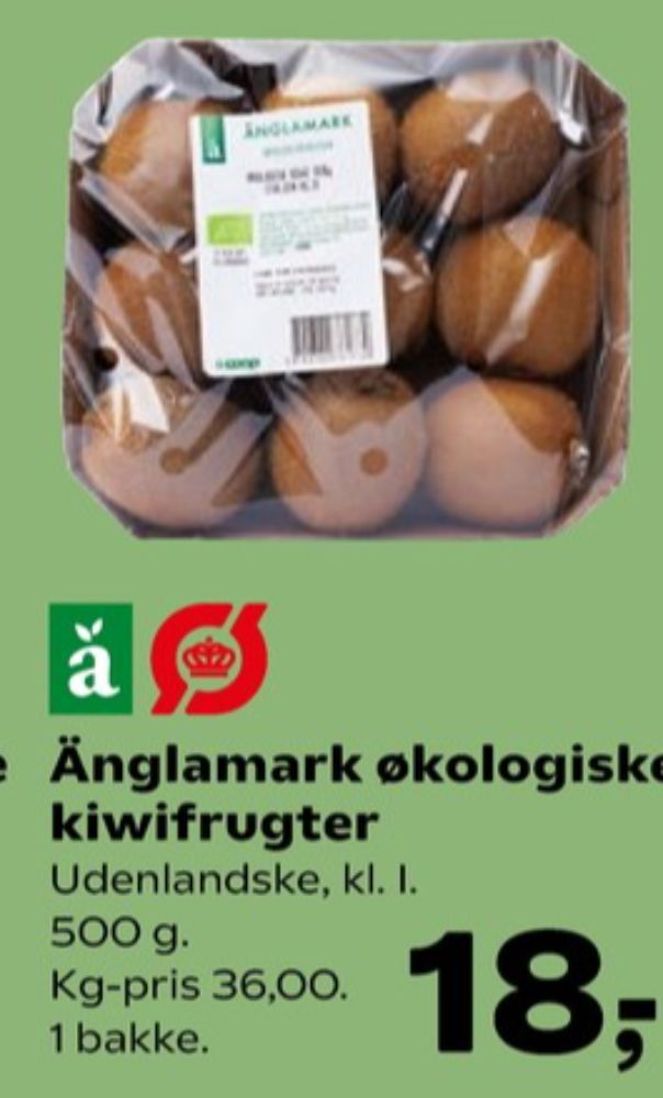 Änglamark, Kiwi