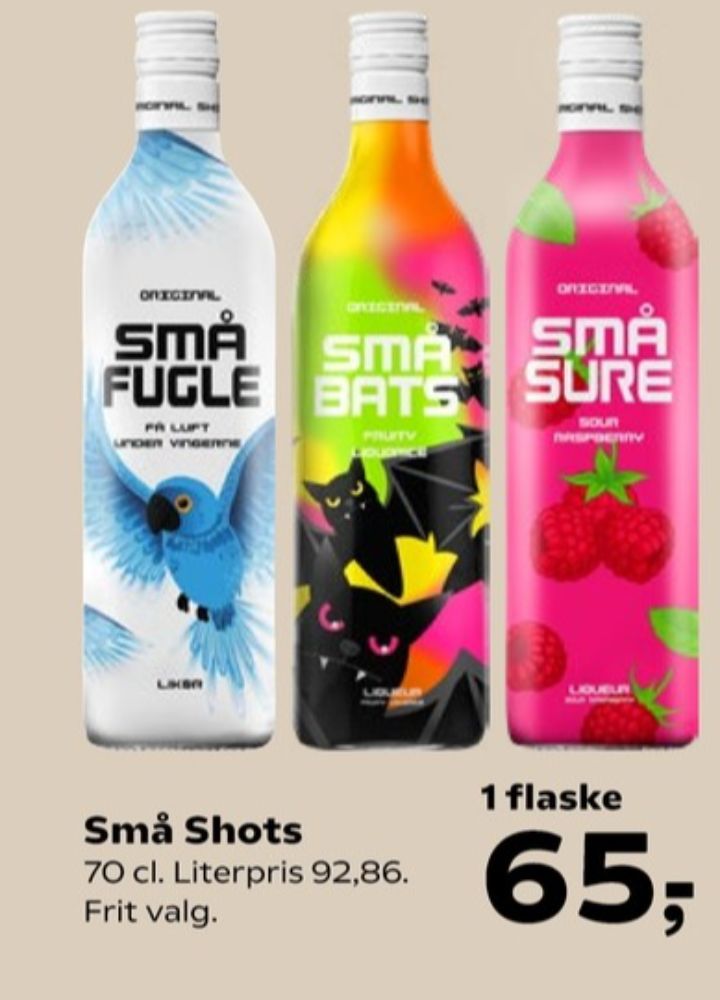 Små Sure, Shots Sour Raspberry
