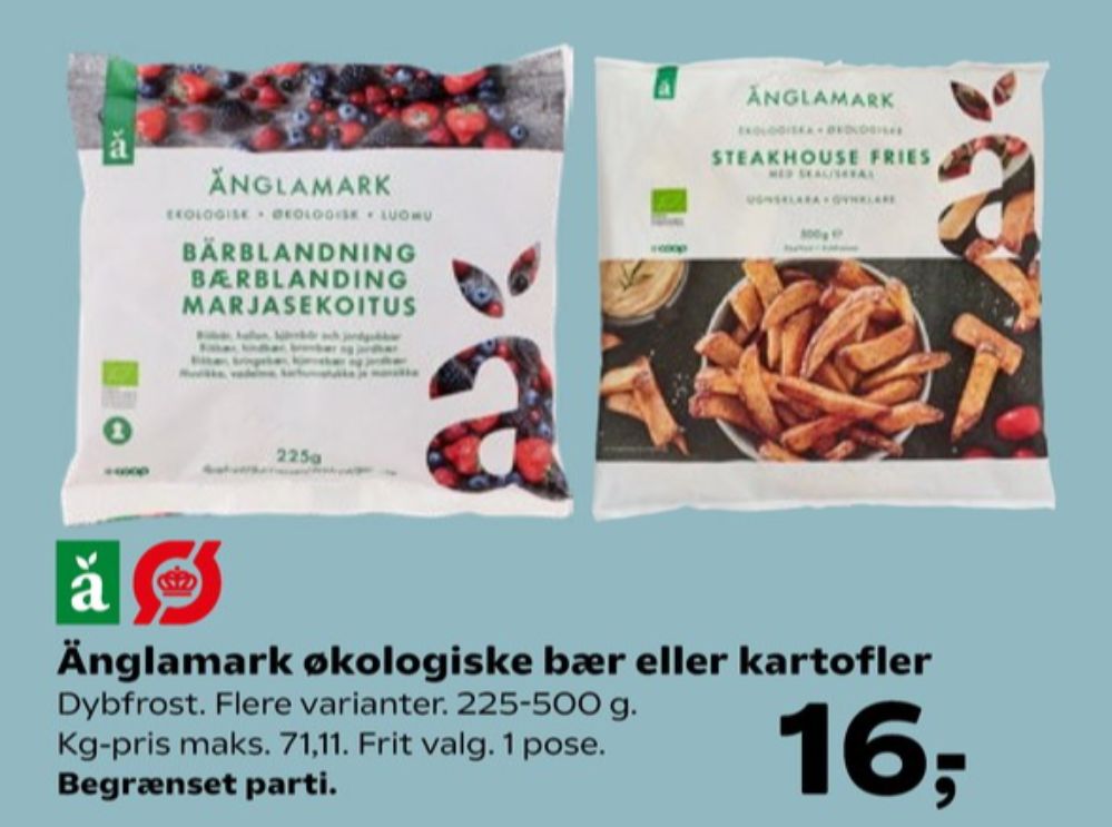 Änglamark, Steakhouse fries