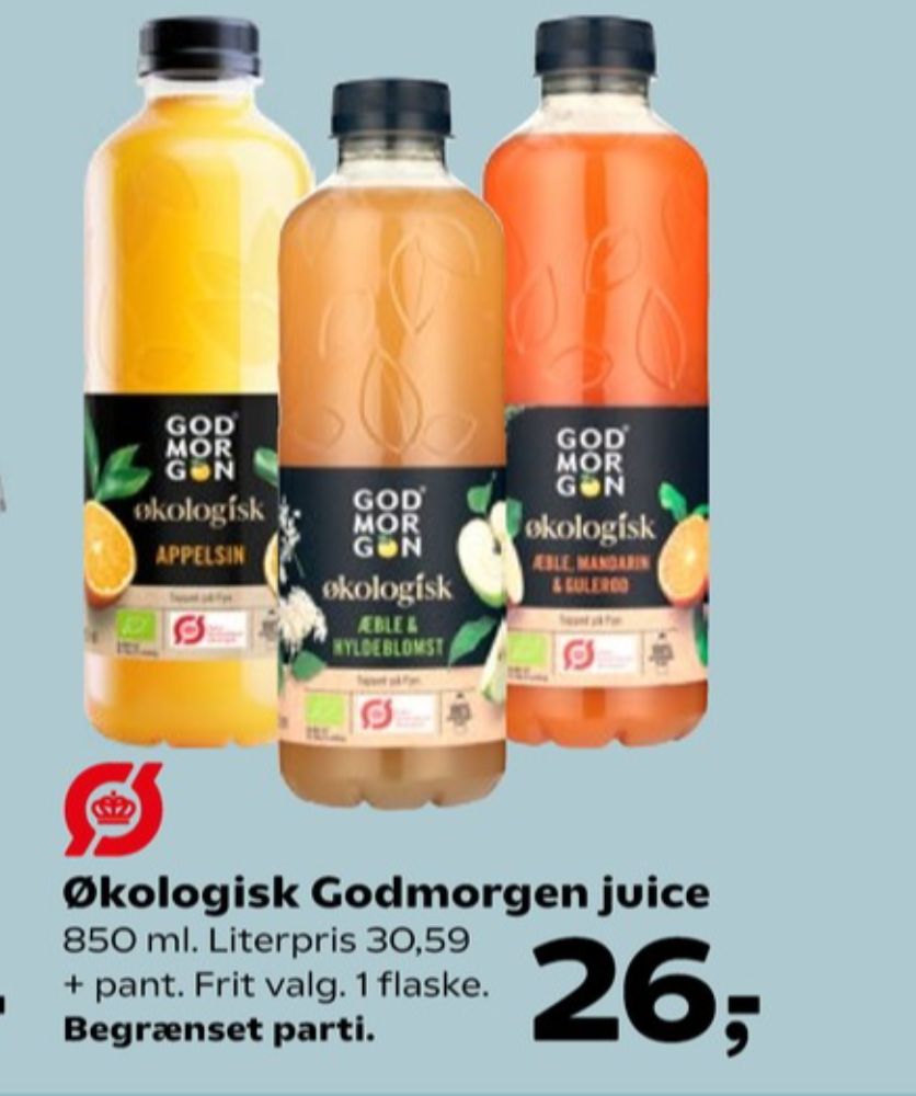 GodMorgen, Æblejuice Mandarin & Gulerod