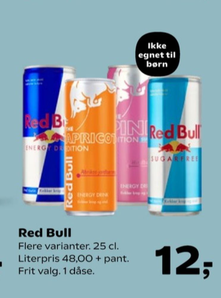 Red Bull Energy, Energidrik