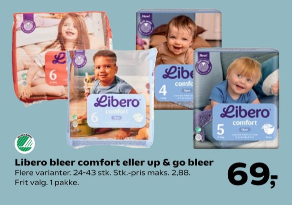 Libero Up&Go, Bleer str 3 Pants 5-8 kg