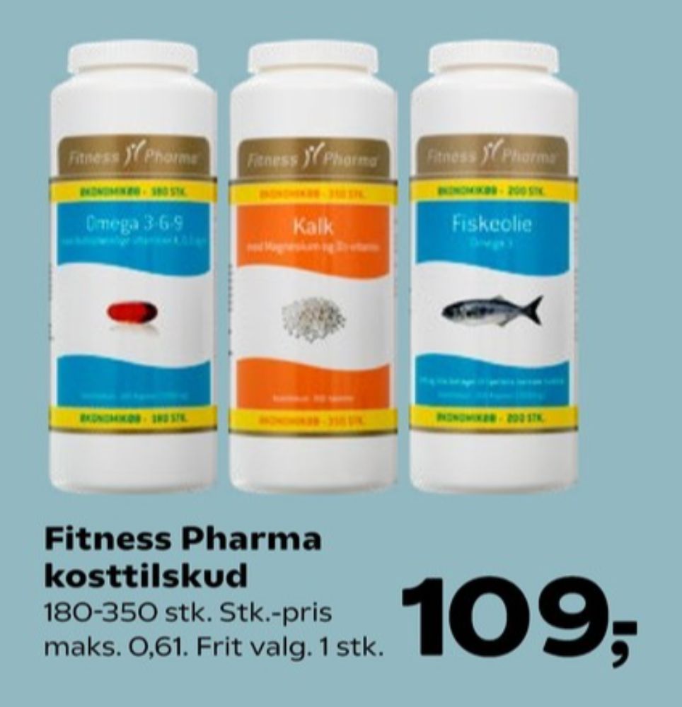 Fitness Pharma, Fiskeolie