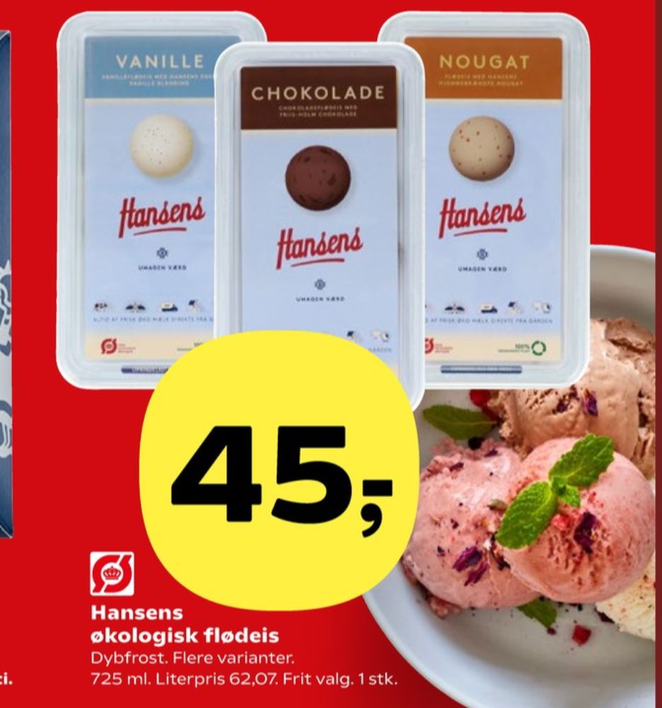 Hansens, Chokolade is