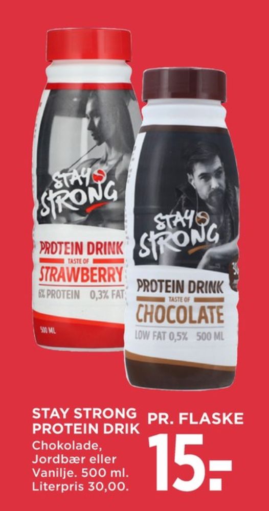 Stay Strong, Proteindrik Chokolade