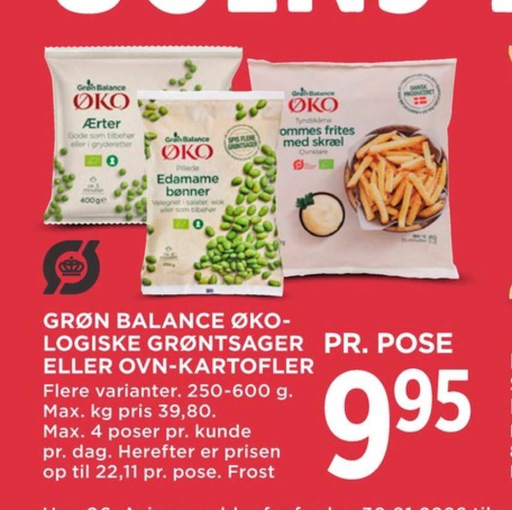Grøn Balance, Pommes frites med skræl