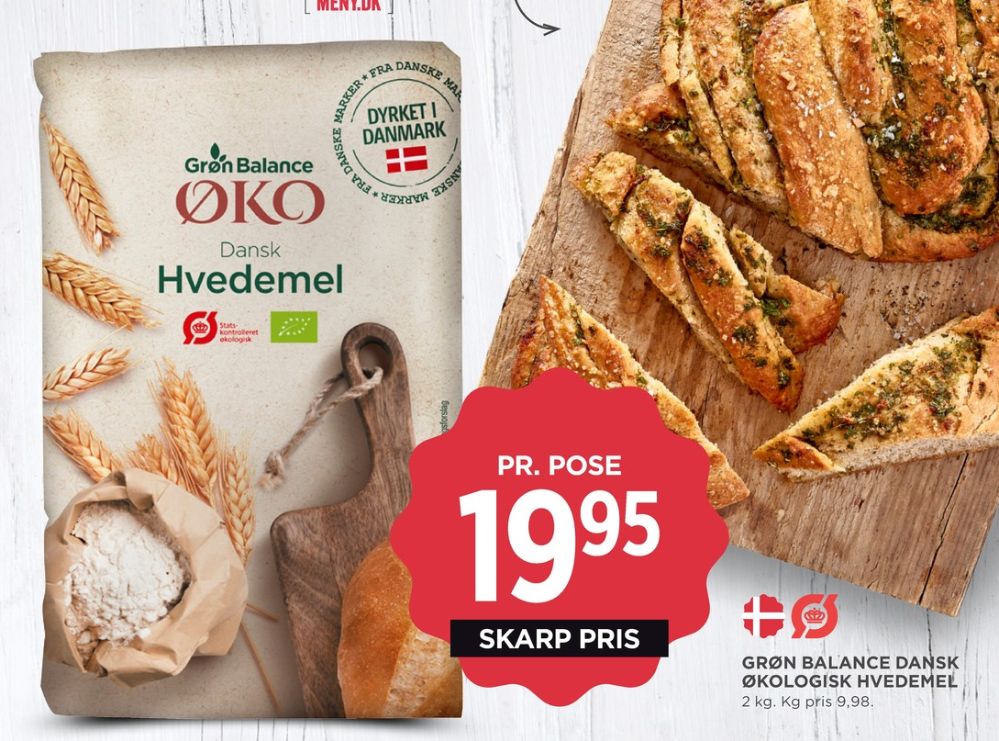 Grøn Balance, Hvedemel