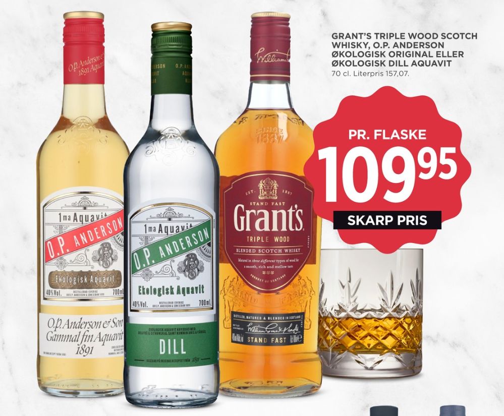 OP Anderson Dill, Akvavit