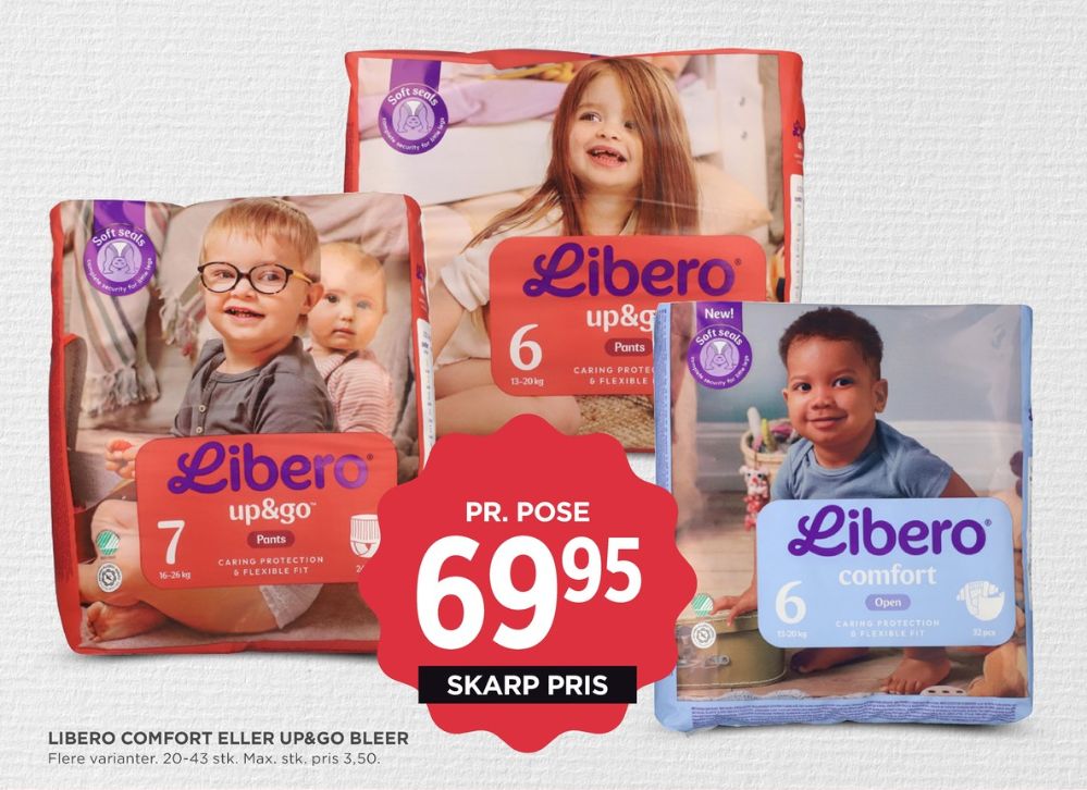Libero Comfort, Bleer str 3 5-8 kg