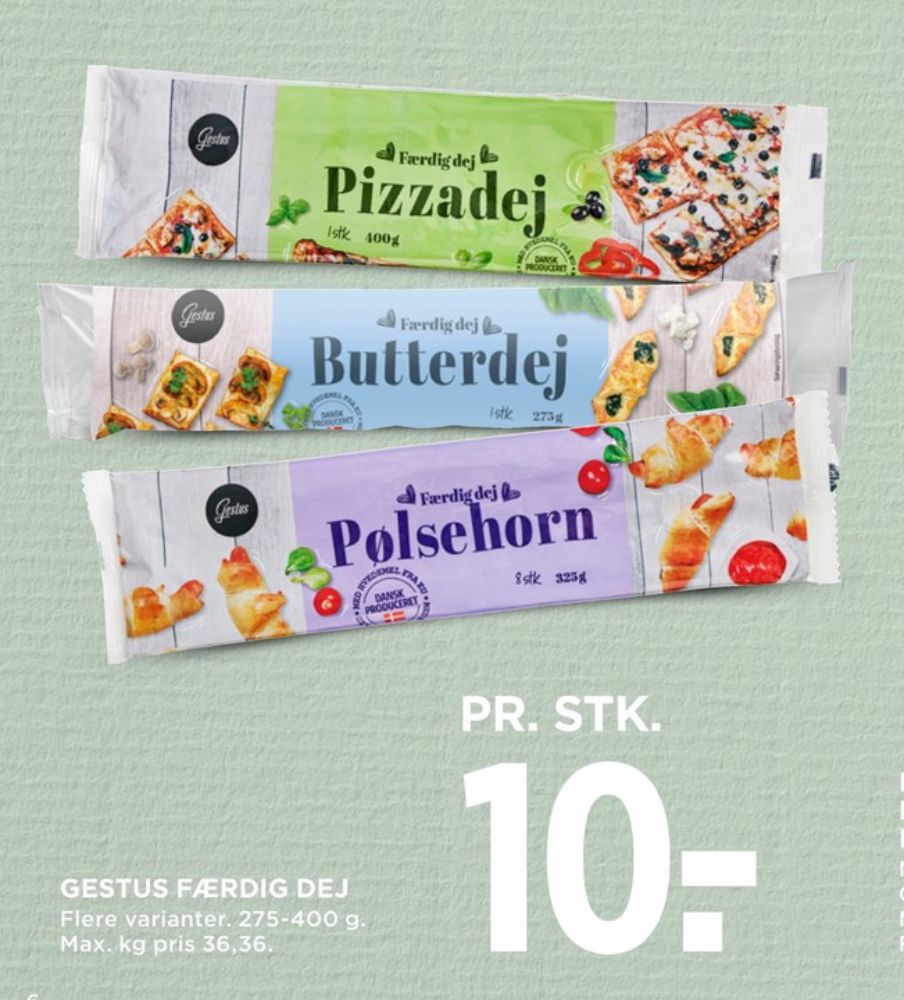 Gestus, Pizzadej