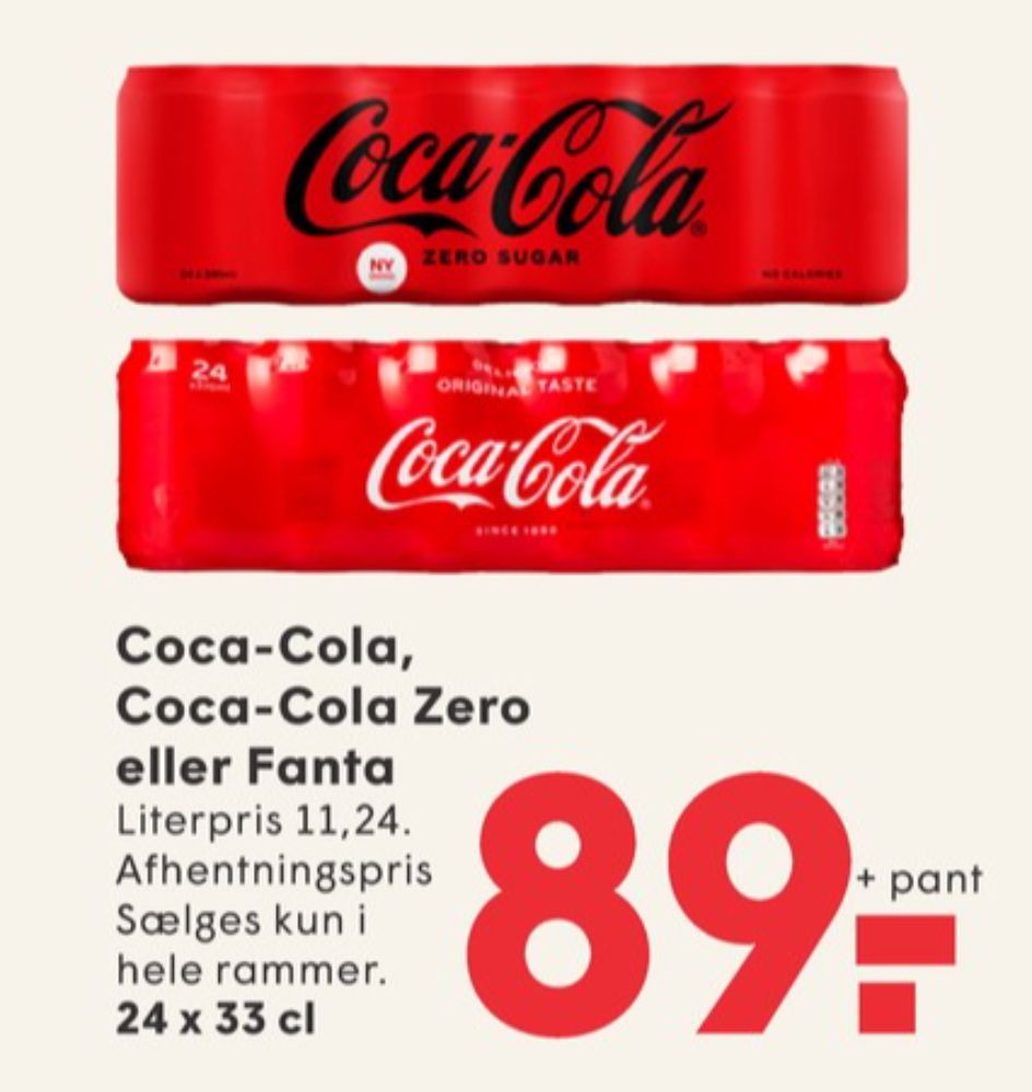 Coca Cola, Cola 24 pk.