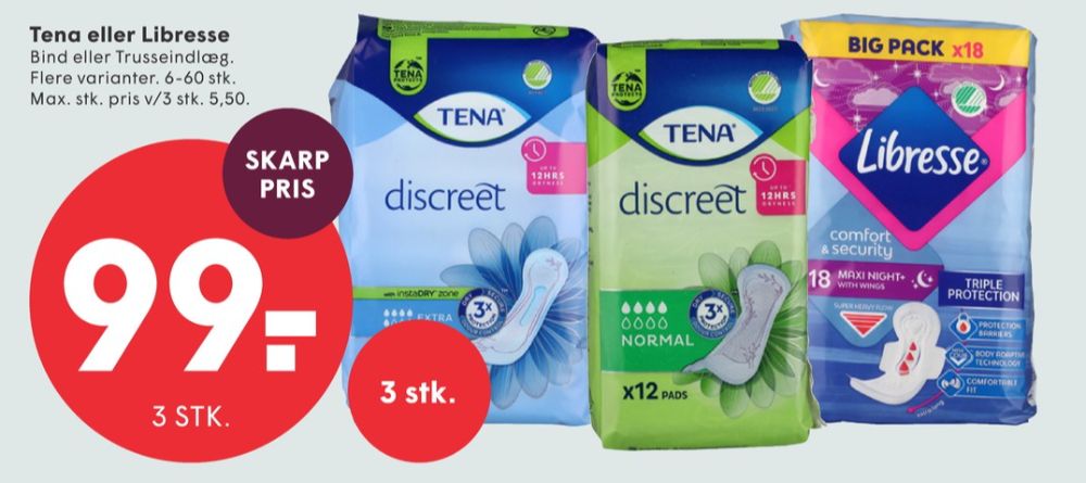 Libresse, Maxi Night Wing Bind