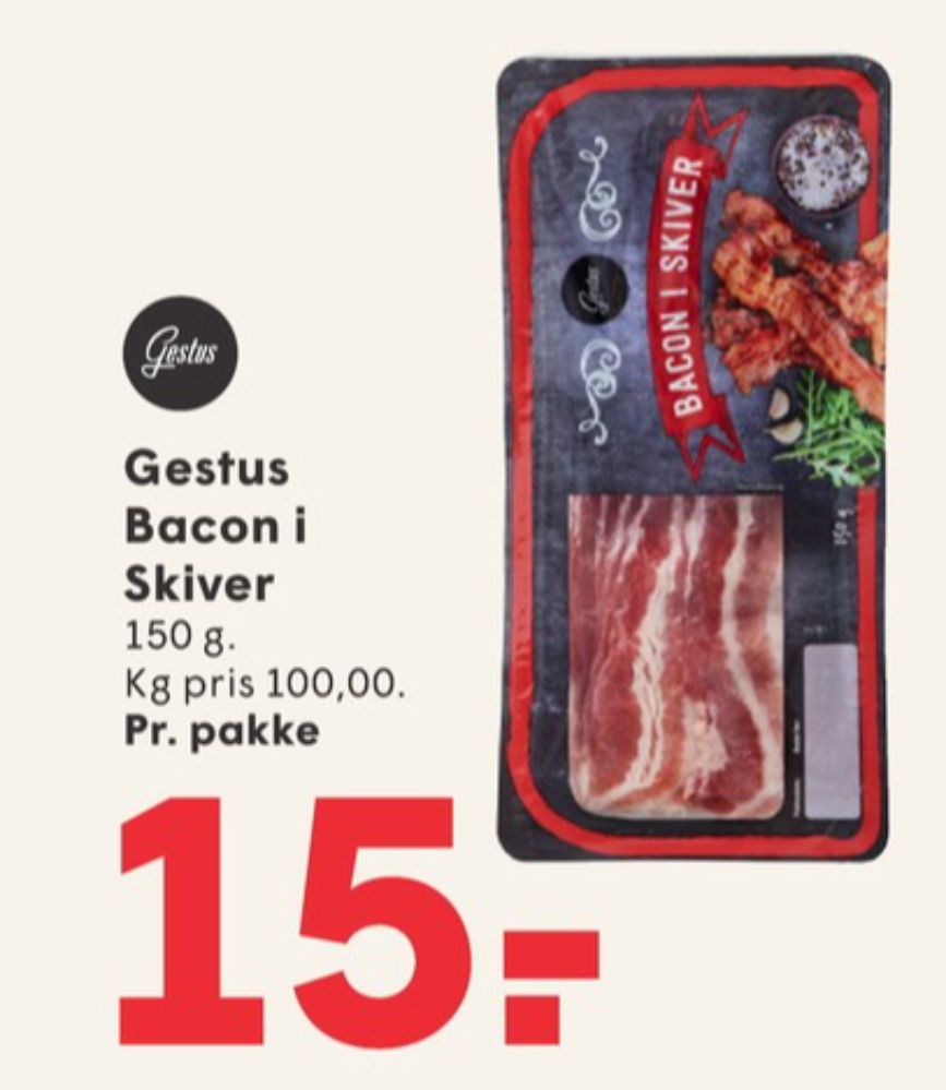 Gestus, Baconskiver