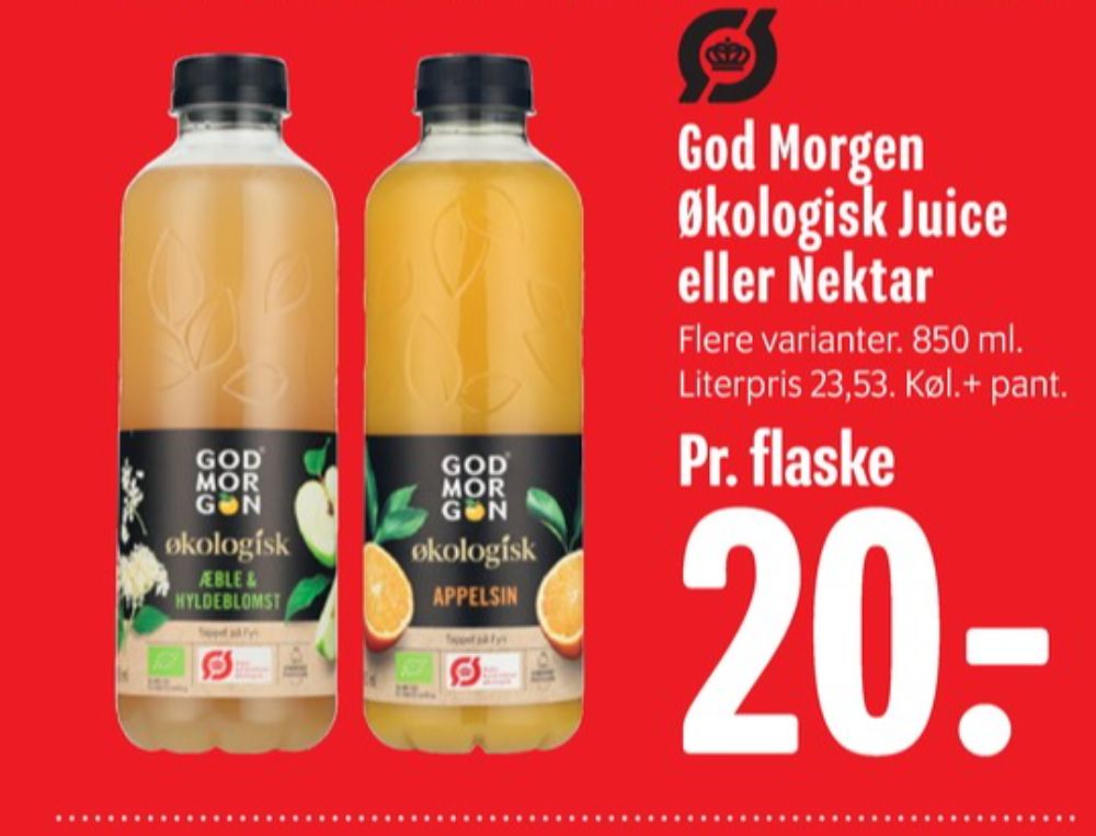 GodMorgen, Appelsin Nektar Juice