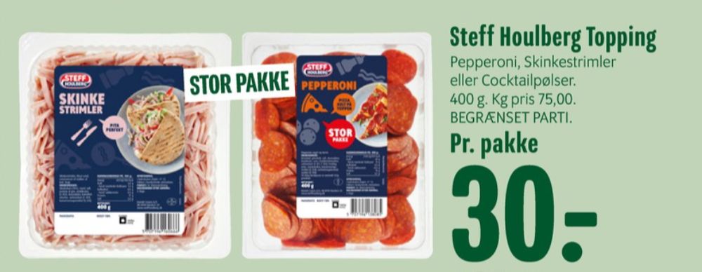 Steff Houlberg, Cocktailpølser