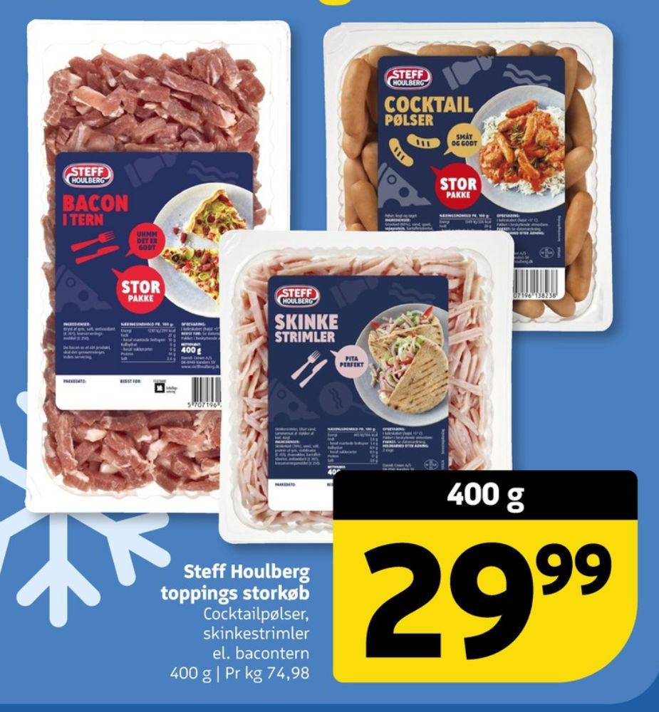 Steff Houlberg, Cocktailpølser