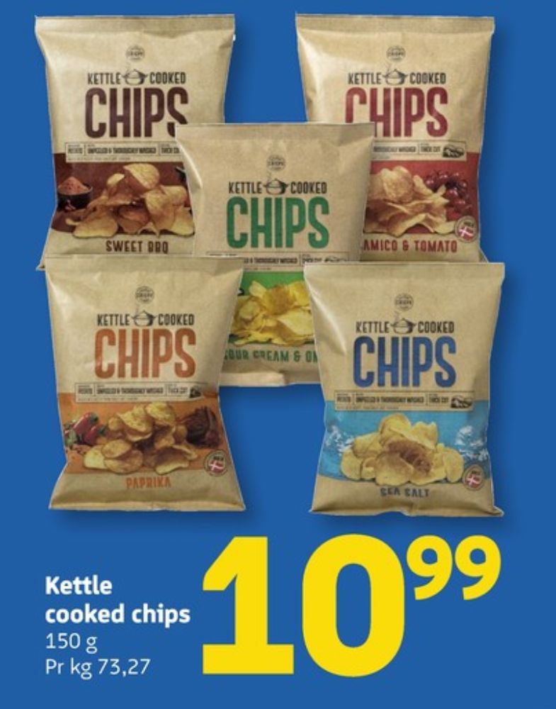 Kettle Cooked Chips, Balsamico & Tomatochips