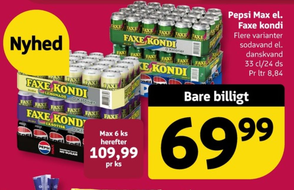 Pepsi Max, Cola 24 pk.