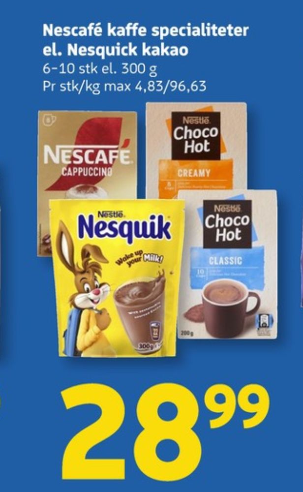 Nescafe, Instant Kaffe Cappuccino
