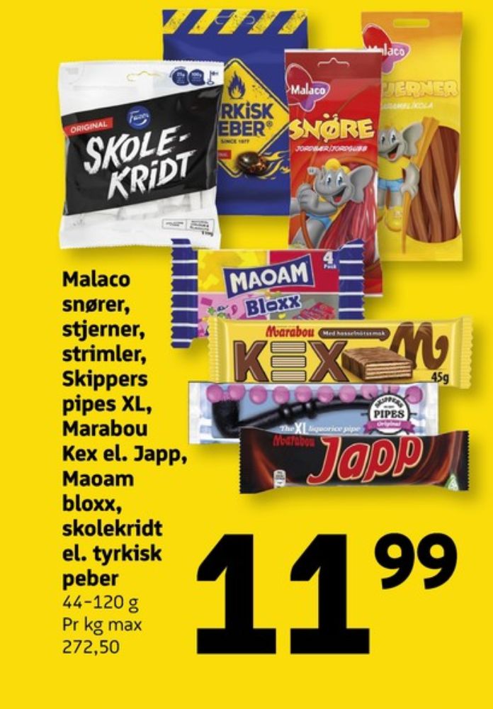 Fazer Tyrkisk Peber, Bolsjer