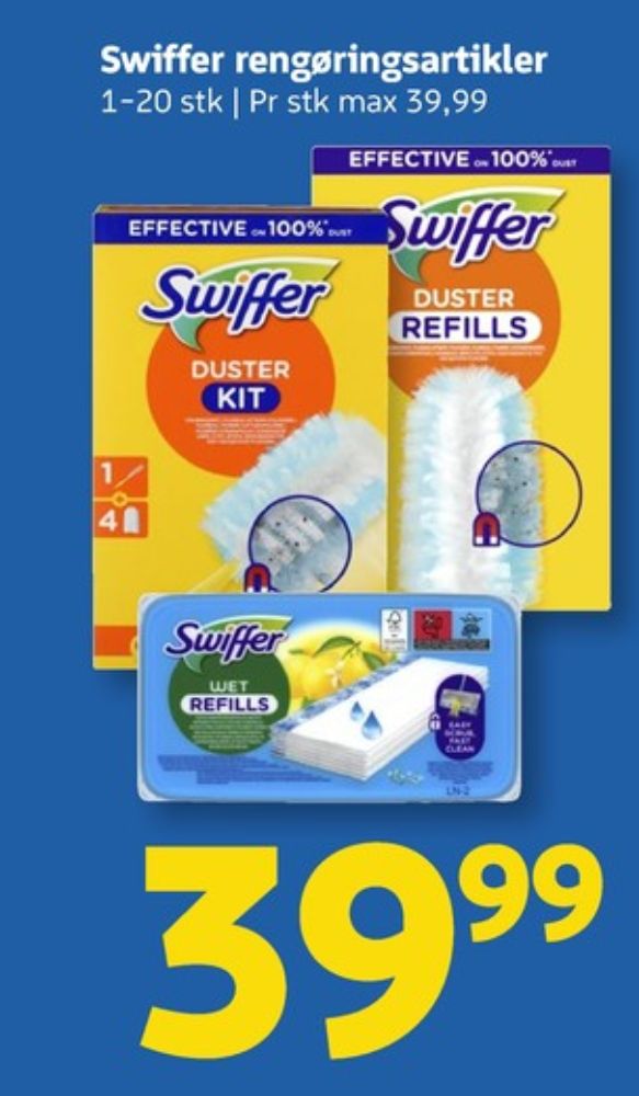 Swiffer, Klude