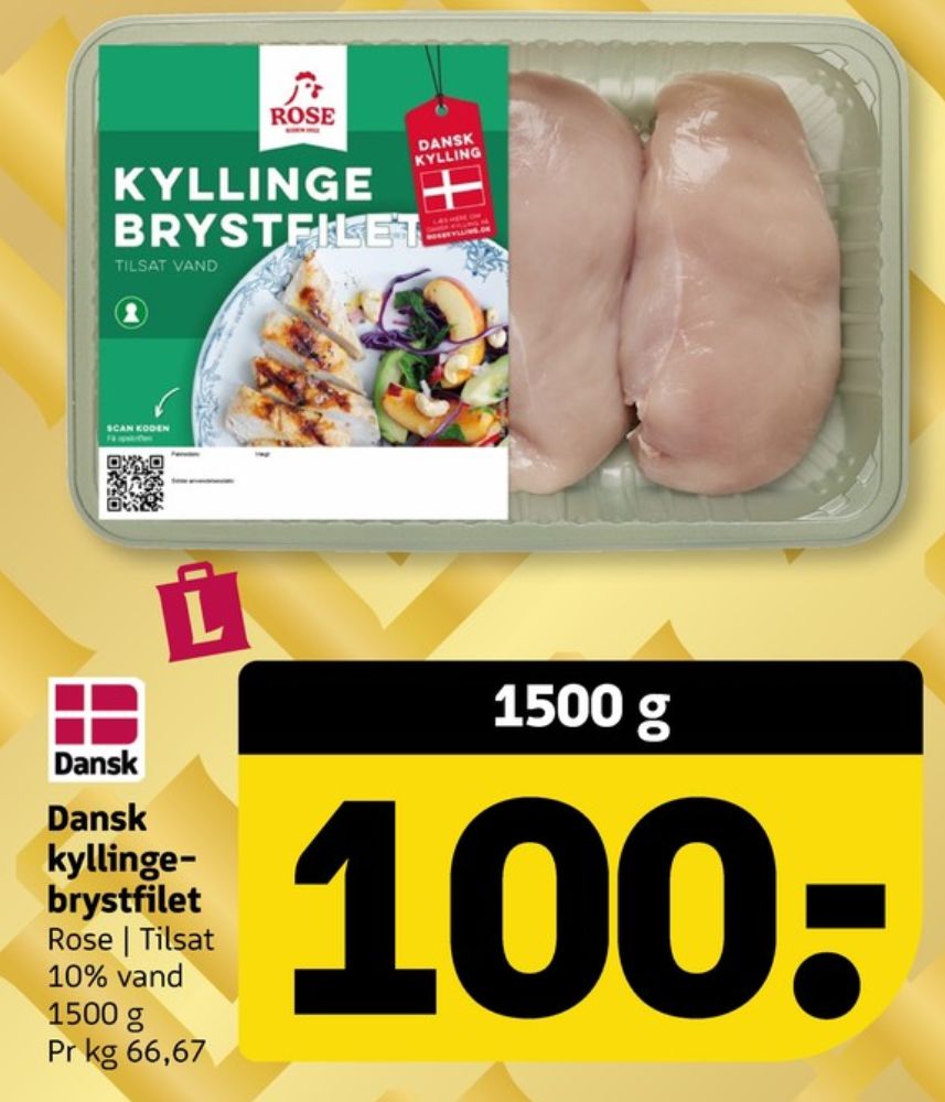 Rose, Kyllingebrystfilet