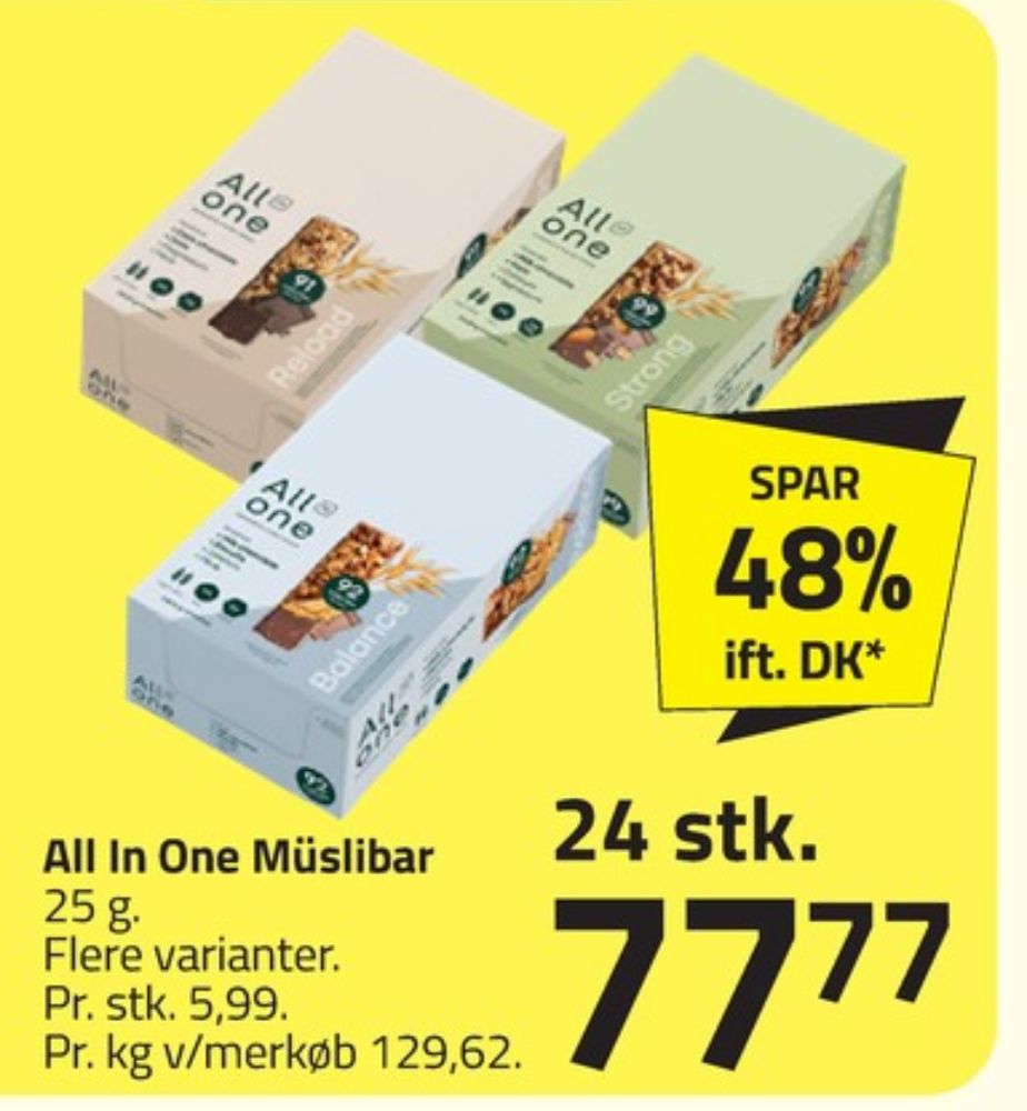 All in One, Myslibar