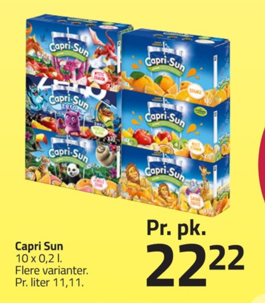 Capri-Sun, Frugtdrik Monster Alarm Zero