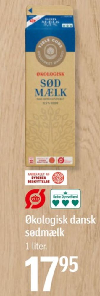 Tjele Gods, Sødmælk