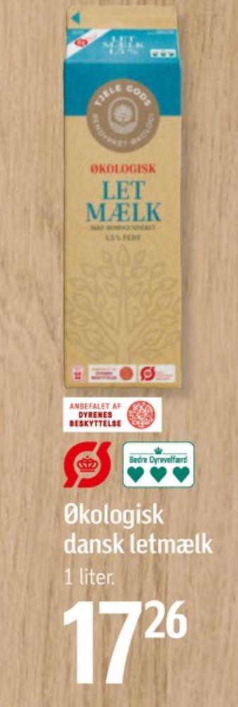 Tjele Gods, Letmælk